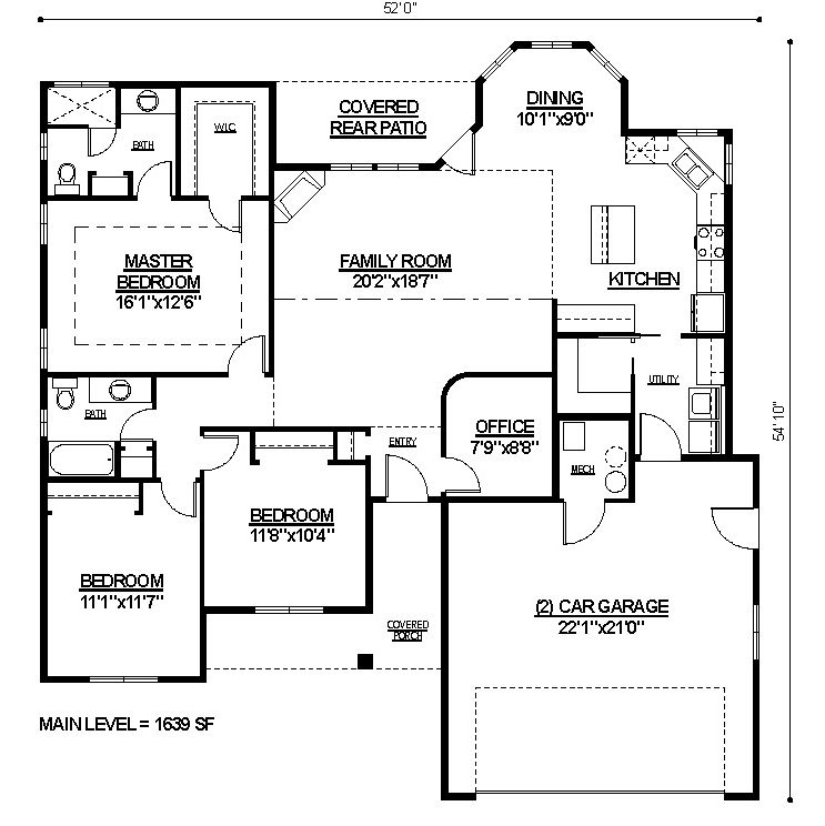 Floor Plan Details Lance LeBaron Homes